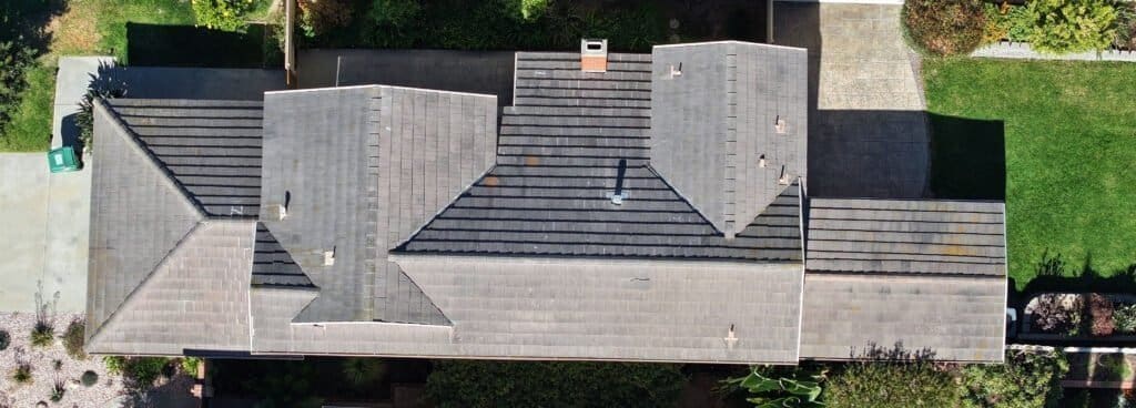 San Diego Drone Roof Inspection: Drone roof inspection at 12433 Carmel Pointe, San Diego, Ca.