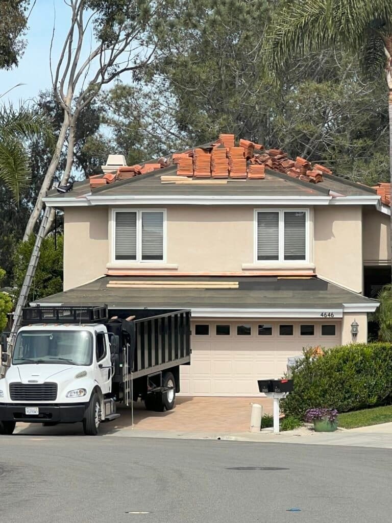 Reroof, Roof Replacement in Carmel Valley, San Diego
