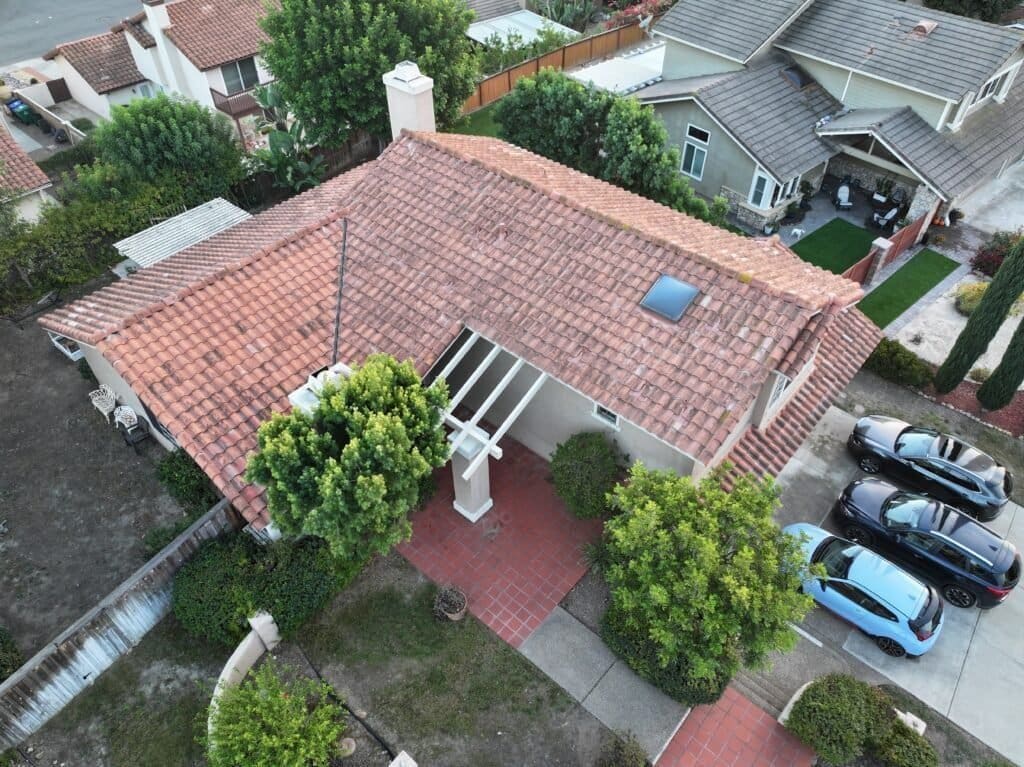 Roof Replacement Scripps Ranch San Diego by Richardson Roofing roofing services. A complete reroof including removal and replacement of a concrete tile roof.