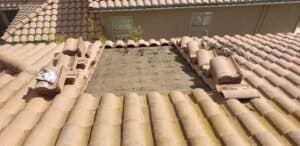 San Diego roof repair, step one.