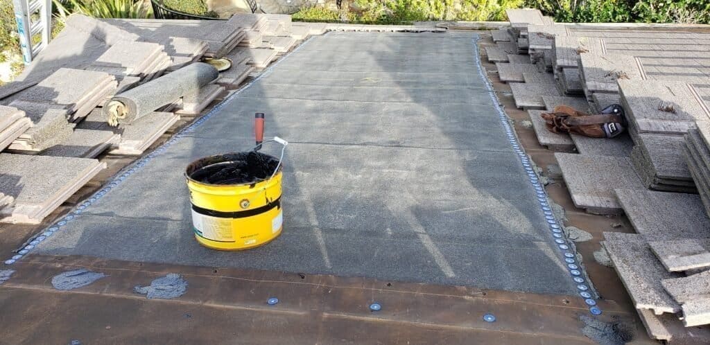 San Diego roof repair, step two.
