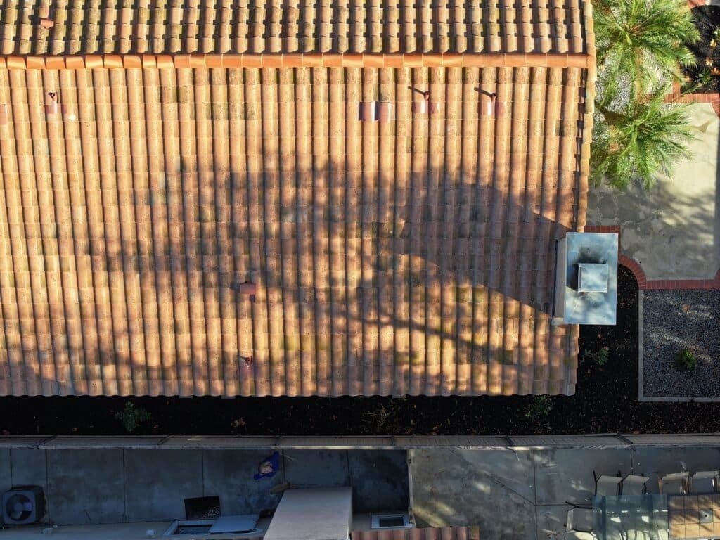 Roof inspection in Escondido