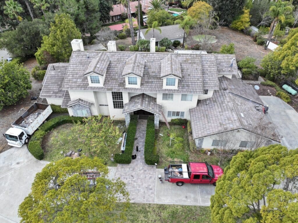 Full roof replacement by Roofing Contractor Richardson Roofing.